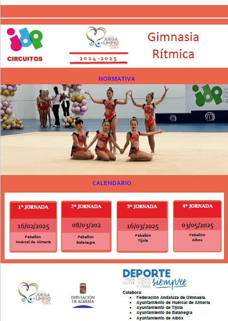 Circuito de Promoción de la Gimnasia Rítmica. Tíjola 16-03-25